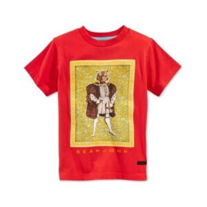 Sean John Boys Tiger Frame Graphic T-Shirt