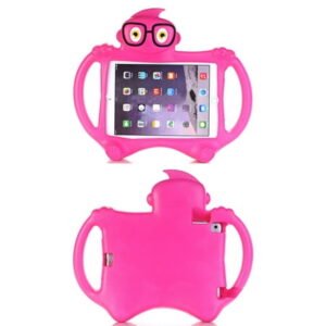 Allytech Kids Case for Apple iPad 9.7 2018/2017 6th 5th Generation, iPad Air 1 2, iPad Pro 9.7, Soft EVA Rubber Handle Stand Full Protection Shock-Absorbing Kids Toddler Children Friendly, Rose
