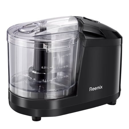 Mini Food Chopper – Small Electric Food Processor, 350ml Compact Vegetable Blender, Removable bowl, lid & blade, Simple one-button operation, 100W