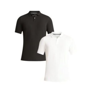 George Men's & Big Men's Active Fit 2-Pack Pique Polo Shirt, Sizes XS-3XL
