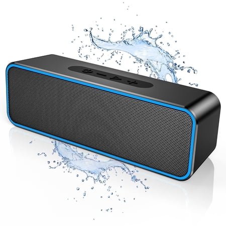 Portable Wireless Bluetooth Speaker with 10W Loud Stereo Sound, Bluetooth 5.0, 30-Hour Playtime, and 66 ft Range – Perfect for Home, Party