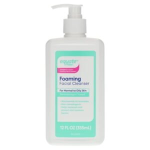 Equate Foaming Facial Cleanser, 12 fl oz