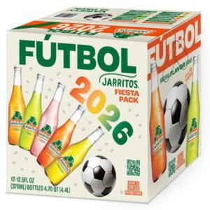 Jarritos Variety Pack Soda, 12.5 fl oz (370 ml) Glass Bottle, 12 Pack