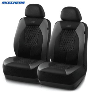 Skechers Gel Infused Car Seat Covers-Universal Fit, Grey 23SK83