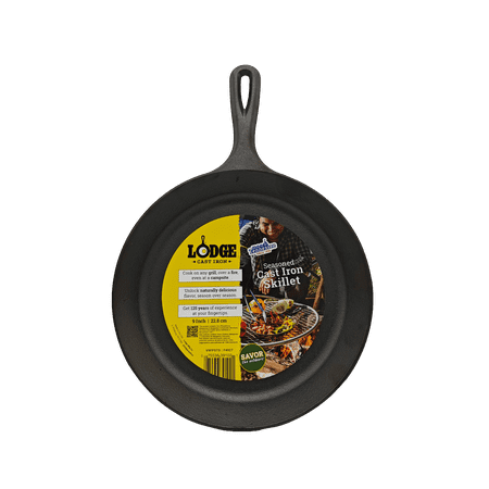 Lodge Cast Iron Savor the Outdoors 9" Seasoned Fry Pan