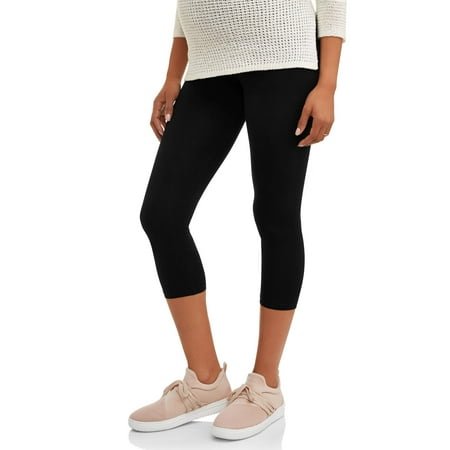 Maternity Oh! Mamma Legging Capris with Full Panel (Available in Plus Sizes)