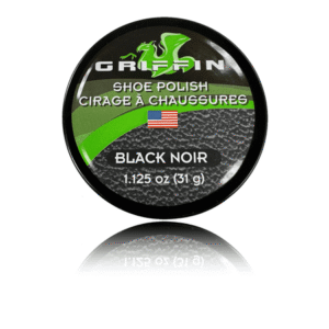 Griffin Black Shoe Polish 1.125 oz