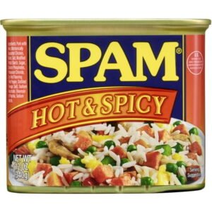 SPAM Hot and Spicy, 7 G of Protein per Serving, 12 oz Aluminum Can