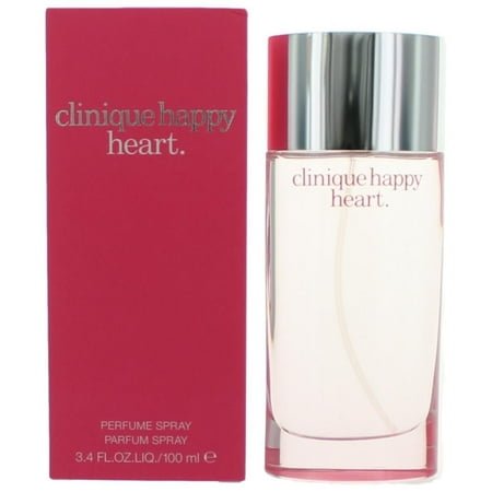 Clinique Happy Heart Perfume Spray, Perfume For Women, 3.4Oz