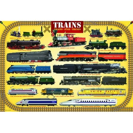Trains 100 Piece Jigsaw Puzzle