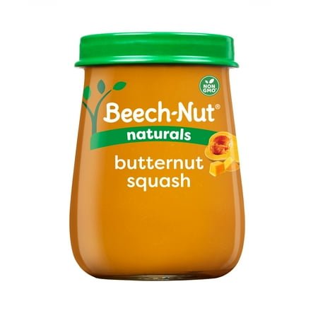 Beech-Nut Naturals Stage 1 Baby Food, Butternut Squash, 4 oz Jar