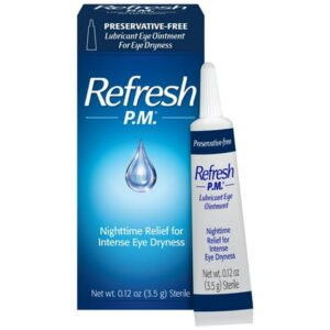 Refresh P.M. Preservative-Free Lubricant Eye Ointment, 3.5 g