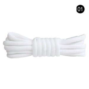 2 Pair Half Round Shoe Laces for Sneakers, 29 Colors Shoelaces for Sneakers, Athletic Shoelaces in 4 Different Lengths