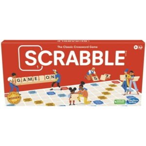Scrabble Board Game, Fun Family Game for 2-4 Players
