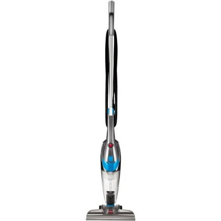 BISSELL 3-in-1, Corded, Stick Vacuum, Carpet, Area Rugs, Hardfloor, Upholstery, Removable Hand Vac, Lightweight, Easy Empty, 2030, Blue & Gray