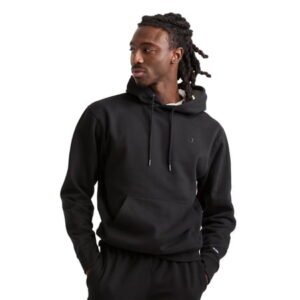 Champion Men's Pullover Fleece Hoodie, Standard Unisex Fit, Midweight, C Logo,Sizes S-4XL