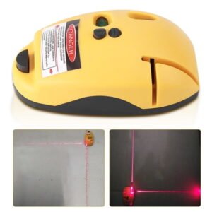 Anauto 2 Lines Vertical Horizontal Line Infrared Laser Level Right Angle Measuring Tool, Leveling Tool, Laser Level