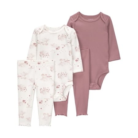 Carter's Child of Mine Baby Girl Outfit Set, 2-Pack, Sizes Preemie-18 Months