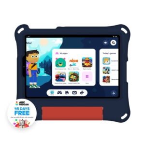 onn 8" Kids Tablet, 64 GB, Android 16, Blue (2026 Model)