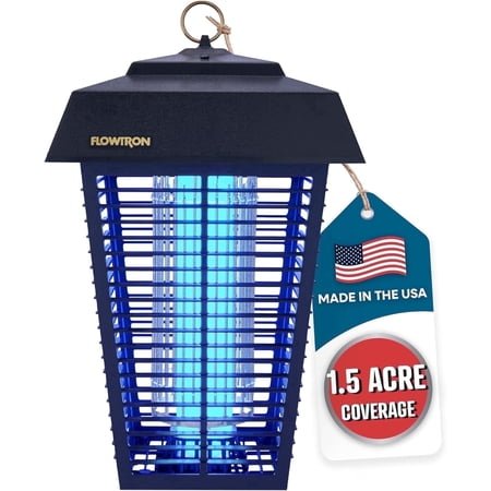 Flowtron 1.5 Acre Outdoor 1.5 Acres Hanging Mosquitoes Light Bulb, Black
