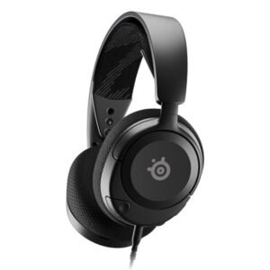SteelSeries Arctis Nova 1 Multi-System Gaming Headset — Hi-Fi Drivers — 360° Spatial Audio — AirWeave Memory Foam — Sonar — Ultra Lightweight — Noise-Cancelling Mic — PC, PS5, PS4, Switch, Xbox