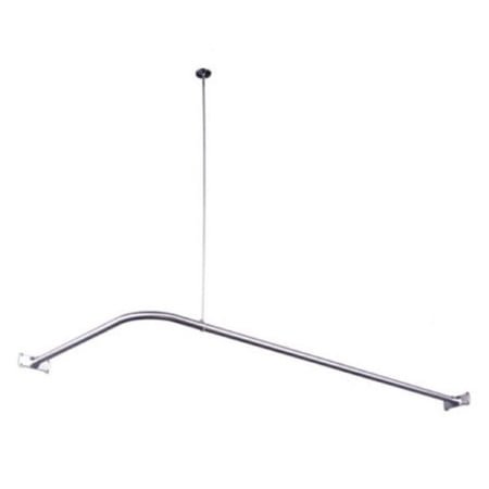 Kingston Brass Vintage Corner Shower Rod