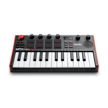 Akai Professional MPK Mini Play MK3 Portable Electronic Piano, Black, 1.98 lb