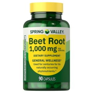 Spring Valley Beet Root Dietary Supplement, 1000 mg, 90 Count