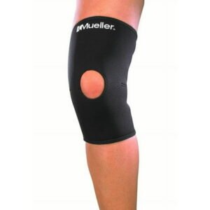 Mueller Open Patella Knee Sleeve, Medium, Unisex, Black