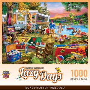 Lazy Days - Waterside Wanderlust 1000 Piece Puzzle