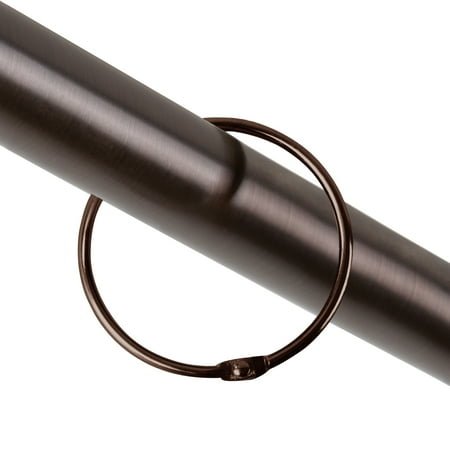 Better Homes & Gardens Bronze Metal Shower Curtain Rings 12 Count