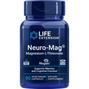 Life Extension, Neuro-Mag® Magnesium L-Threonate, 2000 mg of magnesium L-threonate, memory health, 90 capsules.