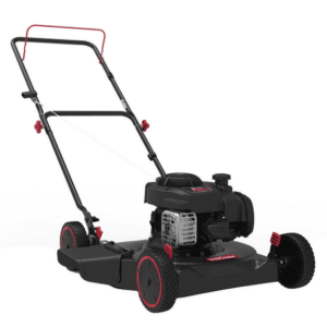 Hyper Tough 20" 125cc Gas Powered Walk-Behind Push Lawn Mower with Briggs & Stratton Engine, Black