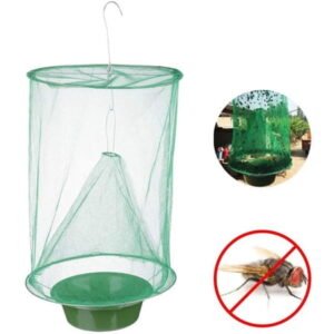 XMMSWDLA Ranch Green Cage for Indoor or Outdoor Family Farms, Park, Restaurants Fly Trap Garden Ranch Orchard Trap,Ranch Fly Trap Flay Catcher