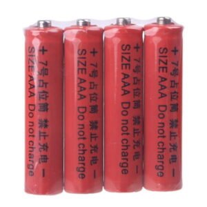 WINDLAND Universal No Power10440 AAA Size Dummy Fake Battery for Shell Placeholder Conduc