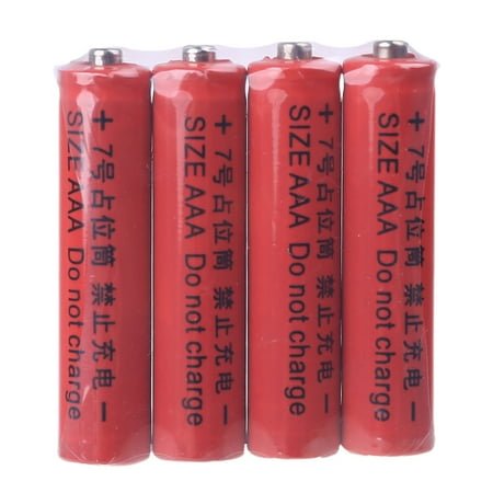 WINDLAND Universal No Power10440 AAA Size Dummy Fake Battery for Shell Placeholder Conduc