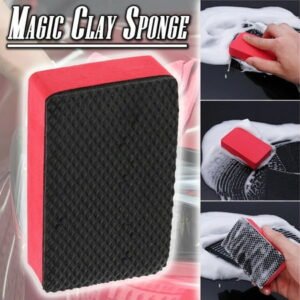 Dengmore Magic Sponge Bar Car Pad Block Cleaning Eraser Wax Polish Pad Tool 3PC