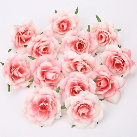 Mother's Day Artificial Flowers Rose Simulation Flower Single Head Silk Cloth Small Wedding Scenery Wall Background Decoration FALSE Decorations For Home Room Decor Bedroom Garland