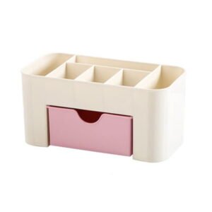 Mchoice Makeup Organizer,Cosmetic Organizer/Box for Bathroom, Organizer Drawers,Makeup Brush Organizer Space- Saving Space Storage Box Makeup Storage Organizer