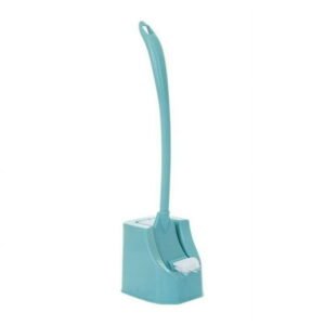 Dengmore Compact Toilet Bowl Brush and Small Sink with Holder Brush Set for Bathroom