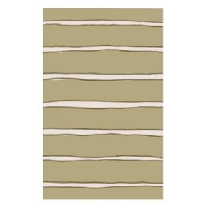 SAFAVIEH Martha Stewart Chalk Stripe Area Rug, Toffee Gold, 9' x 12'