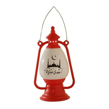 Moocorvic Ramadan Decorations Lantern Lights,LED Eid Lamp Exquisite Battery Powered Ramadan Festival Table Light Home Festival Decoration Gift for Children Home Tabletop Decor,