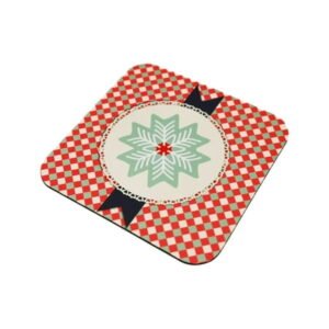 LSLJS Christmas Dual-Sided Desk Pad, Christmas Decorations, 7.87 inch Waterproof Christmas Theme Mouse Pad, Multifunctional Desk Wrting Mat for Office School Gifts for Christmas