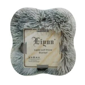 Dengmore Soft Warm Shaggy Faux Throw Blanket Sofa Double Bed Blanket for Home