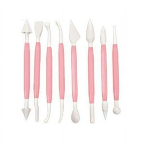 KAKOWELY Cake Decorating Tools Pink Food Grade Pvc For Baking 1 Set