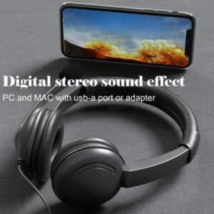 Kiplyki Gaming Headset USB Wired Over Headphones Stereo Mic For Xbox One/PS4 PC