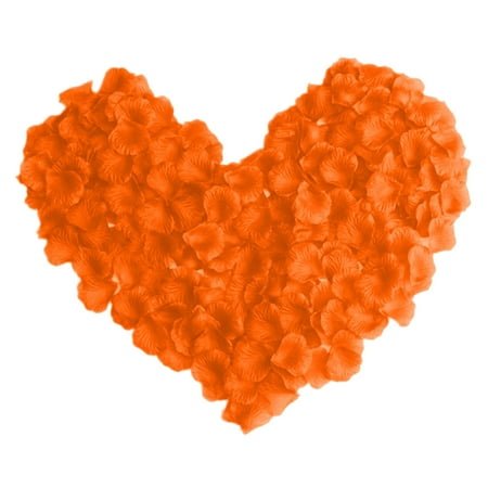 Tarmeek 100pcs Silk Rose Petals, Artificial Flower Petals for Wedding Aisle, Confetti for Party Romantic Night Valentine's Day Bed Table Scatter Decoration