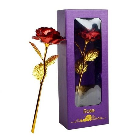 TUOBARR Gold Foil Roses Valentine's Day, Anniversary, Wedding, Mother's Day, Birthday Gifts And Wedding Gifts