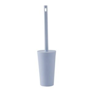 mnjin home toilet brush holder stand guard set bathroom cleaning tools useful blue