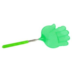 OAVQHLG3B Retractable Fly Swatter, Mini Retractable Stainless Steel Fly Swatter Durable Retractable Fly Swatter